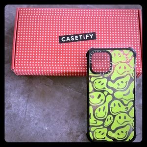 Casetify iPhone 12 Ultra Impact Case - Acid Smiles